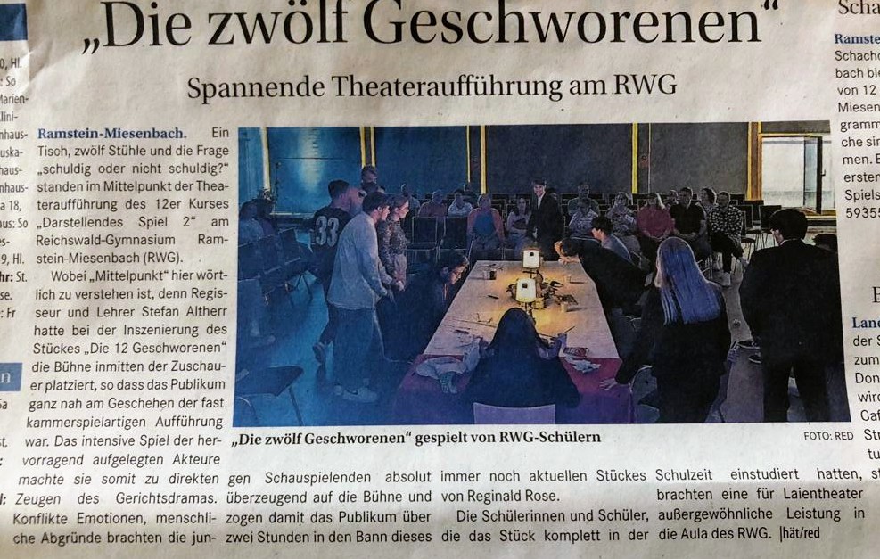 Die 12 Geschworenen - Wochenblatt